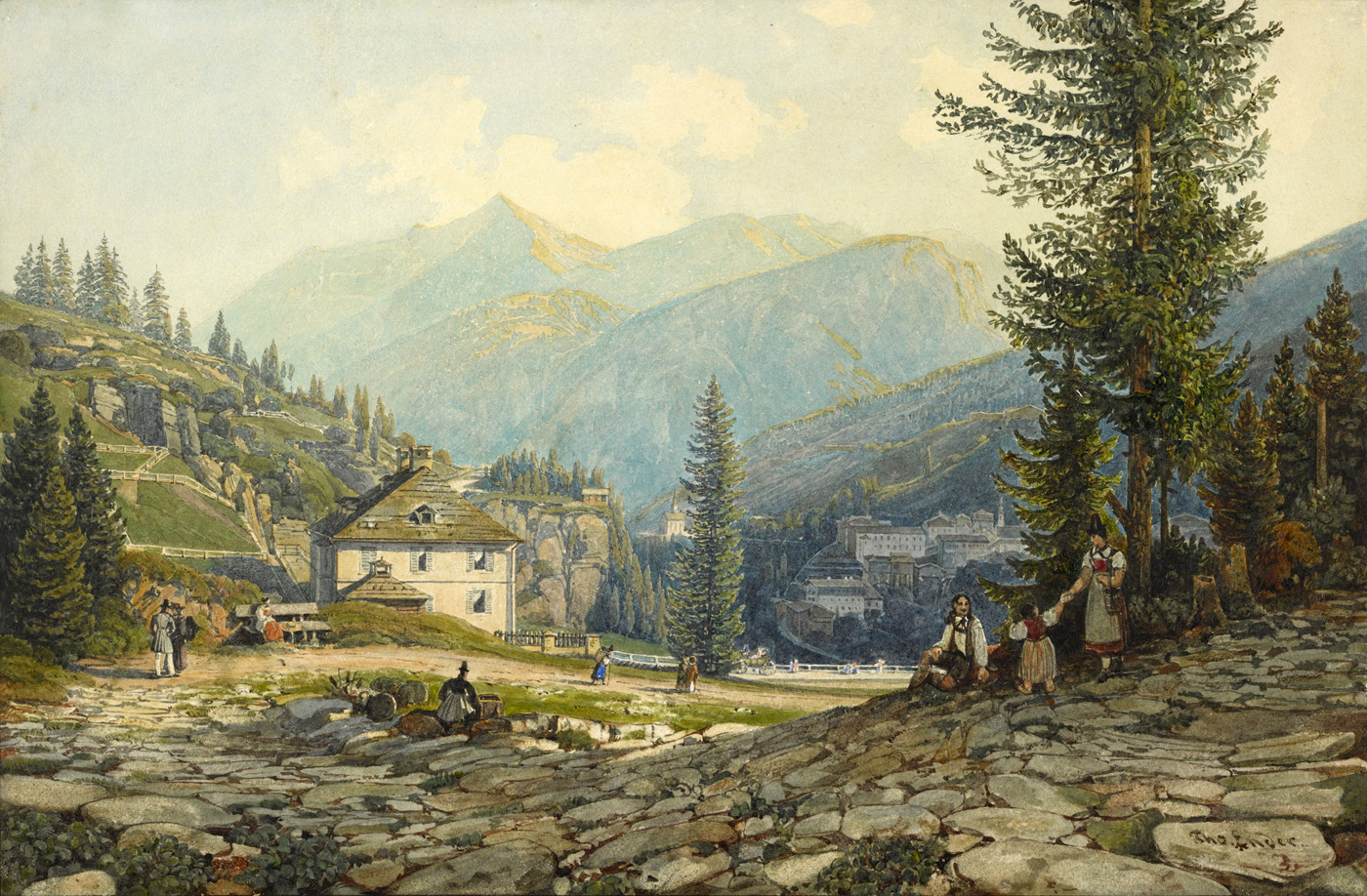 archduke johann in gastein hot springs